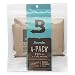 Boveda 75% RH 60 Gram, patented 2-Way Humidity Control, (1) 4-Pack, Unwrapped Boveda, Resealable Bag; Up to 25 cigars; perfect for leaky humidors, desert climates and higher altitudes