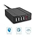 Seenda ICH-03 6-Port with Type-C port and Qualcomm Quick Port Desktop USB Charger for iPhone iPad Samsung