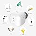 Baby Pacifier Sterilizer UV LED Quick Sterilizing Box Portable Cleaner Kills 99.9% of Bacterium and Germs