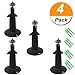 Arlo Outdoor Security Mount Designed for Arlo and Arlo Pro Cameras (4Pack - Metal,Black)