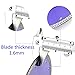 Tile Blade 7 Inch,Stylish Y&I Porcelain Blade Super Thin Ceramic Diamond Saw Blades for Grinder Dry or Wet Tile Cutter Disc with Adapter 7/8