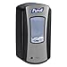 PURELL LTX-12 Touch-Free Hand Sanitizer Dispenser, Chrome/Black, for 1200 mL PURELL LTX-12 Hand Sanitizer Refills (Pack of 1) - 1928-01 primary