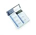 Durable Click-Fold convex name badge inserts, 3.56 x 2.125 Inches, White, 200 per Pack (1455-02)