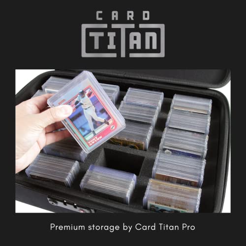 Card Titan Pro Toploader Storage Box and One Touch Sports Card Storage
