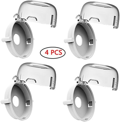 Stove Knob Covers Universal Kitchen Gas Stove Knob Safety Cover Oven Baby Proof Baby Safety Lock (4PCS)