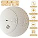 2 Pack Smoke Detector Battery Operated, Travel Portable Photoelectric Fire&Co Alarm for Home, Kitchen