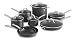 Calphalon Classic Nonstick Hard-Anodized 14-Piece Cookware Set, Grey