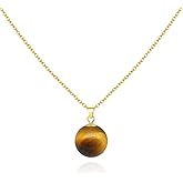 Nearawing 18K Gold Plated S925 Crystal Birthstone Pendant Necklace