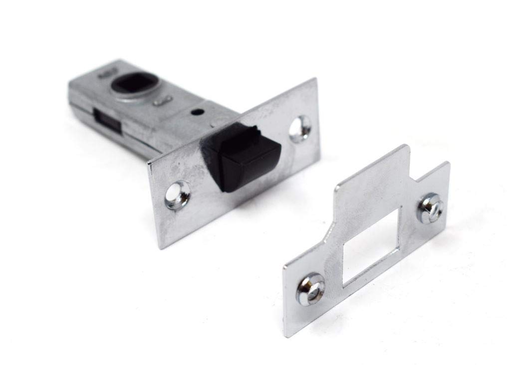 Yale Essentials Tubular Latch 64mm/2.5 inches Tubular Mortice Latch/Catch Designed for Internal Doors with Handles. (Brass)