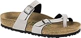 Birkenstock Women's Vegan Mayari Stone Pull Up Birko-Flor Sandal 40 (US Women's 9-9.5)