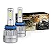 Lumenon LED Headlight Bulbs Conversion Kit 180W 180000LM 6000K Cool White 2 Yr Warranty (H11 H9 H8)