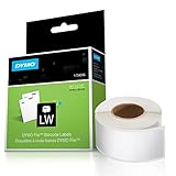 DYMO Authentic LW Barcode Labels for LabelWriter for Label Printers, White, 3/4'' x 2-1/2'', 1 roll of 450 (1738595)