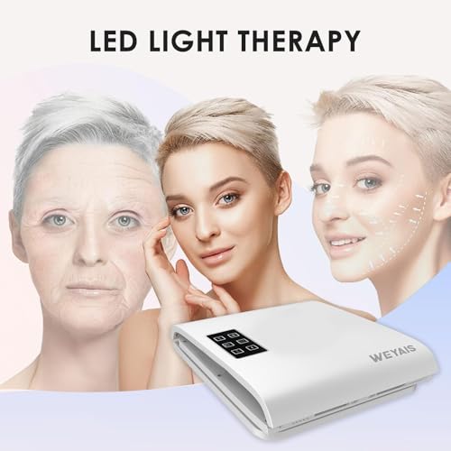 LBOYLOVE® Red Light Therapy for Face, Red Light Therapys Mask,Face LED Mask, 7 Colors LED Fa-ce Tool Light Therapys, SPA Equipment for Skincare at Home & Salon Use