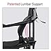 PORTAL Folding Camping Chair with Lumbar Back Support Oversized Heavy Duty Portable Quad Chairs, Cup Holder, Support 350 LBSthumb 1