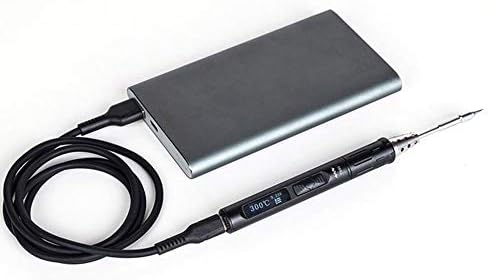 Millster USB Type Mini TS80 Portable Electric Soldering Navigatee Intelligent Electric Soldering Iron - Iron Adjustable Temperature Digital Solder Station OLED Display