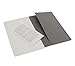 Moleskine Cahier Journal (Set of 3), Large, Squared, Pebble Grey, Soft Cover (5 x 8.25)