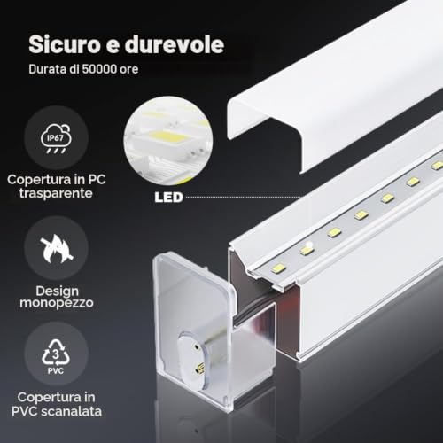 LED 7-Hexagon Honeycomb Garage Lamp, 240W 6500K Deformable LED Ceiling Light Dly Hexagon Garage Light for Workshop, Warehouse, Basement, Gym