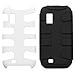 MyBat SAMI500HPCSK051NP Fishbone Case for Samsung Fascinate/Mesmerize i500 - 1 Pack - Retail Packaging - Ivory White/Black