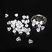 400pcs Earring Backs, Premium Clutch Safety Earring Pad, Clear Bullet Stopper Replacement Jewelry Findings Stored in a Small Storage Box