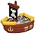 Beistle Company - Inflatable Pirate Ship Cooler 41"x23"x 15"