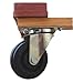 Vestil HDOR-1830-12 Rubber End Hardwood Dolly with Hard Rubber Casters, 1200 lbs Capacity, 30