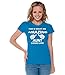 Awkwardstyles Women's This is What an Amazing Aunt Looks Like T-Shirt + Bookmark L Blue