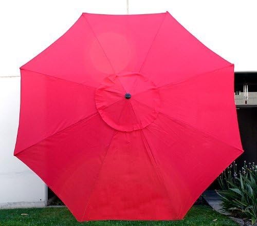 New Market Patio Umbrella Replacement Canopy Canvas Cover 8 Ft Red 8ft By Mtn Gearsmith Amazon Ca Home Kitchen