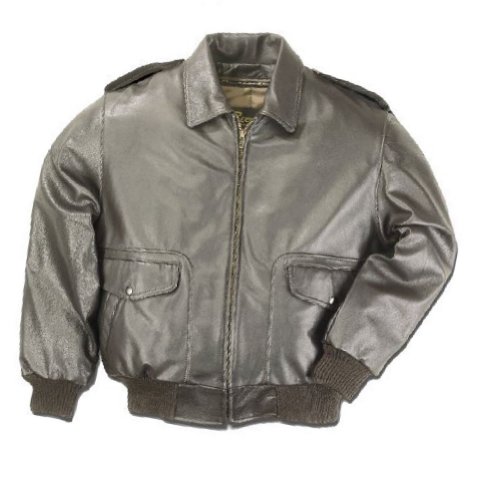Reed Men's Bomber Leather Jacket Union Made in USA