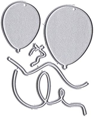 sirchti Balloon Metal Cutting Dies Stencil DIY Scrapbooking Album Stamp Paper Card Embossing Crafts Decor