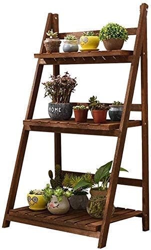 Bxu Bg ウッド工場では プランターラダーシェルフガーデンパティオ素朴なオーガナイザー棚96cmラック屋内と屋外ディスプレイ鉢植え 用のフラワーポットホルダースタンド