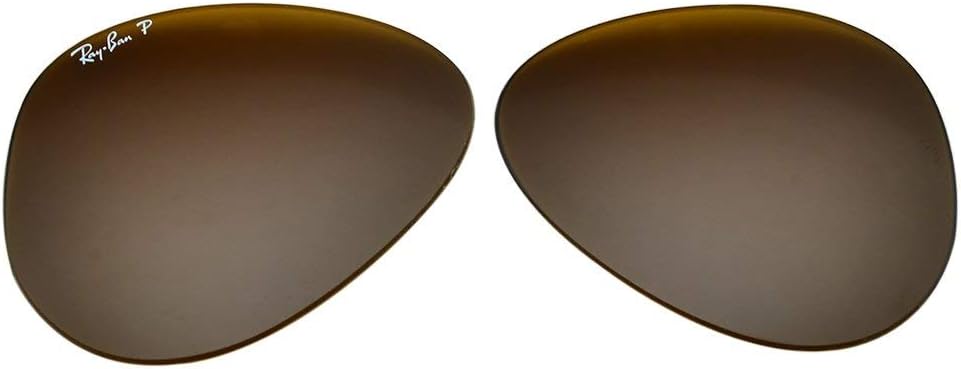 Replacement Polarized Lenses for RB3025 Brown Polarized 58-14, Large