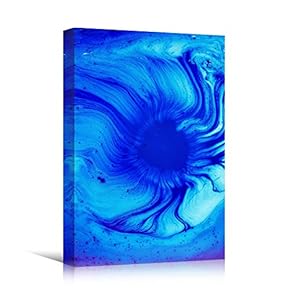 signwin Canvas Wall Art Liquid Abstract Colorful Decorative...