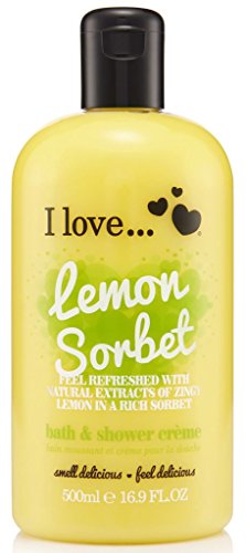 I Love. Lemon Sorbet Bubble Bath And Shower Creme 500ml