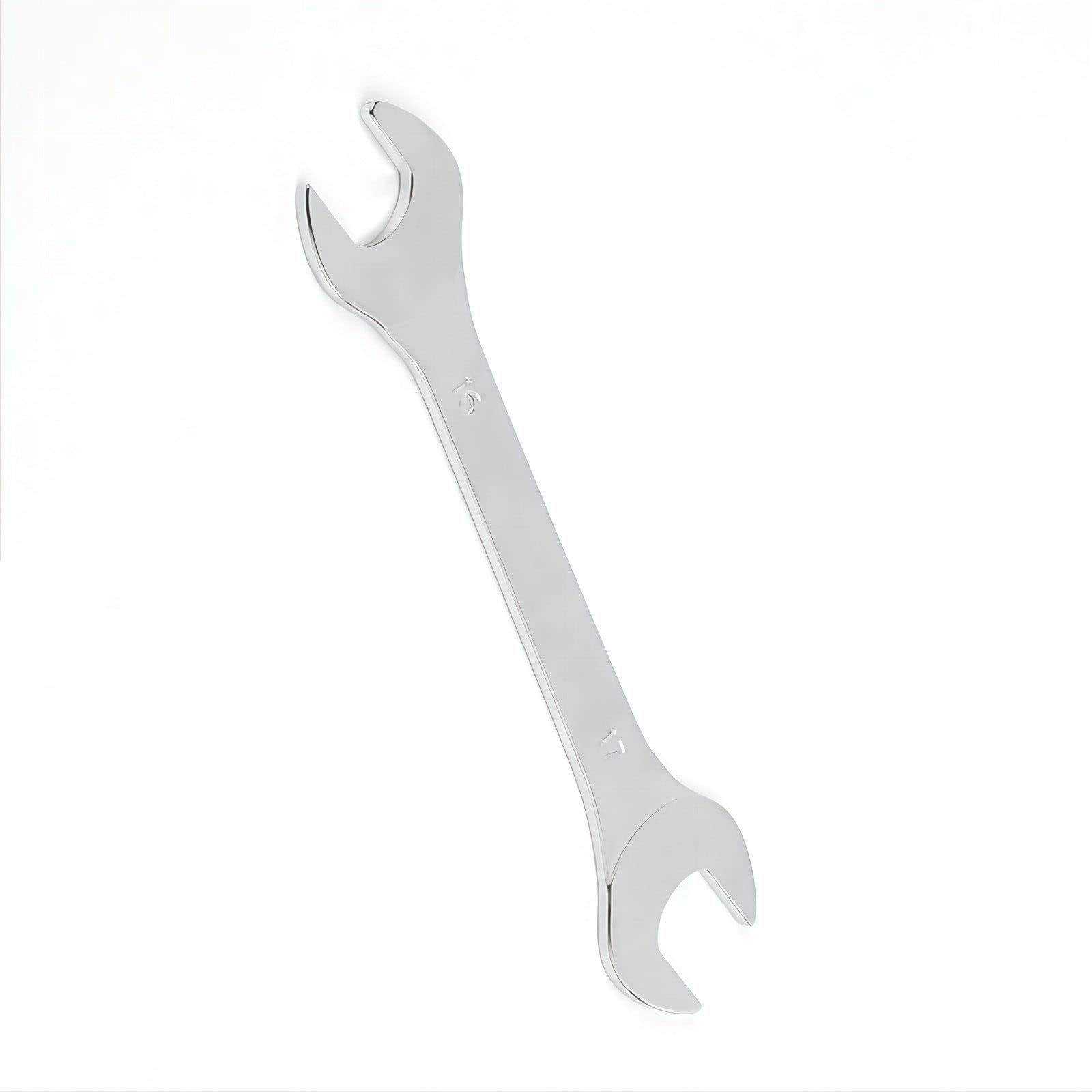 Vokenforu Open End Spanner, Super Thin, 16mm x 17mm Carbon Steel Double Open Ended Wrench, Metric Repairing Tool for Bicycle