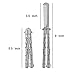 Ehdching Prime Gift 1pcs Dragon Totem Stainless Steel Practice Butterfly Comb Kinfe Trainer