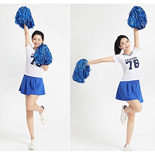 image for baotongle 12 PCS Cheerleading Squad Spirited Fun Poms Pompoms Cheer Co