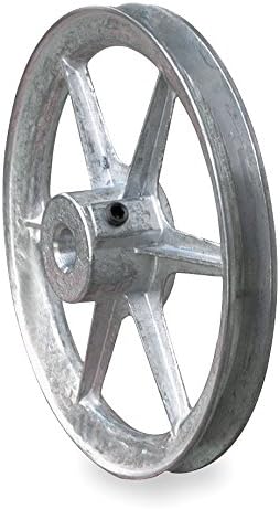V-Belt Pulley, 7/8"Fixed, 7"OD, Zamak3