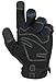 Custom LeathercraftL123L Workright Cold Weather Insulation Flex Grip Work Gloves, Shrink Resistant, Improved Dexterity, Tough, Stretchable, Excellent Grip , Black , Large