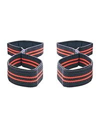 Tyson correas de levantamiento de pesas Figura 8 's acolchado (1 par) Heavy Duty doble Weave