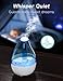 Cool Mist Humidifier - Humidifier for Baby Bedroom, All Night Moisture, Quiet Humidifier with High Low Mist, Auto-off Timer, Night Light, Easy Use Filterless Humidifier for Home Office Nursery