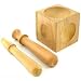 Dapping Block Wood + 2 Punches primary