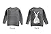 Toddler Baby Boy Girl Knit Sweater Cute Unisex Kid Pullover Sweatshirt 80, Grey