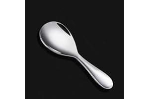 Rice Spoon Stainless Steel Durable Thickened Rice Shovel Comfortable Household Rice Spoon