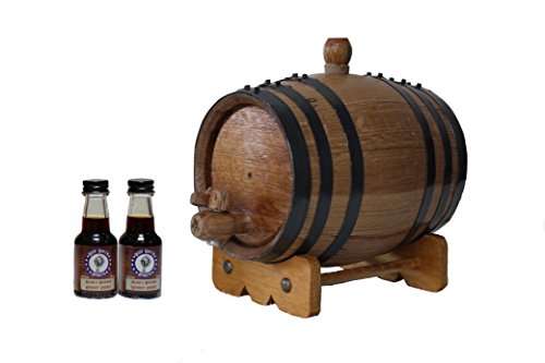 1-liter american white oak barrel bourbon kit