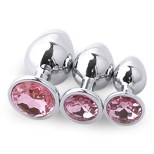 Jkze-Butt-Play-Plug-3-SizErotic-Six-Toys-per-adulti-grande-rosa-Butt-Tail-Plug-Trainer