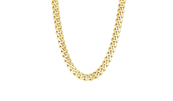 14k Yellow Gold Miami Cuban Link Chain 