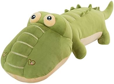 Axixi Plush Stuffed Cute Soft Crocodile Animals Cloth Crocodilian Multi Style Toy Children Doll Birthday Gift Bolster(65cm/25.5'')