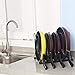 Pan Rack Organizer Shelf, Pot Rack Holder, Cookware Storage Rack for Kitchen Cabinet