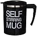 iCooker® - Coffee Mug - Self Stirring, Electric Stainless Steel Automatic Self Mixing Cup - Cute & Funny, Best for Morning, Travelling, Men and Women - Colorful Set Holder Glass with Lid Mixer