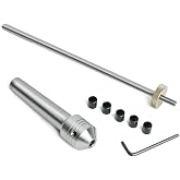 BMWOOD Pen Mandrel Simple Kit MT2 Morse Taper for Woodturning Lathe.